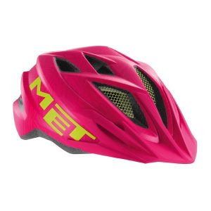 Met CRACKERJACK růžová (52 - 57) - Dětská cyklistická helma Met