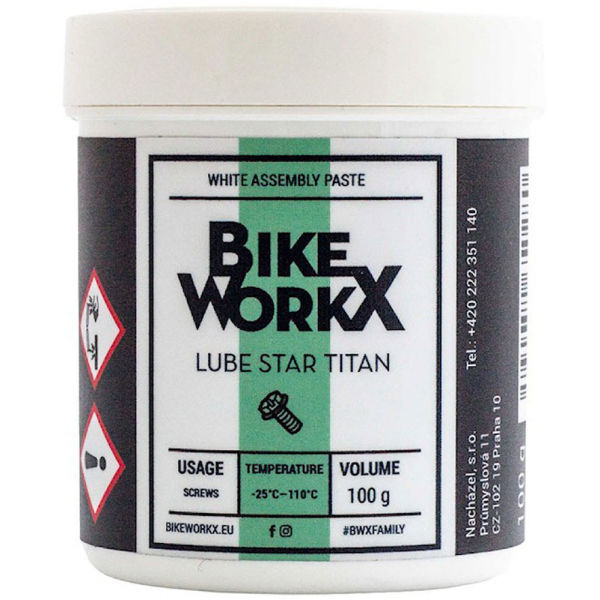 Bikeworkx LUBE STAR TITAN 100g   - Montážní pasta Bikeworkx