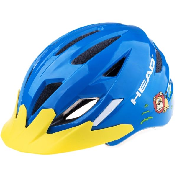 Head KID Y11A modrá (47 - 52) - Dětská cyklistická helma Head