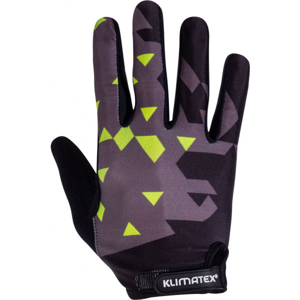 Klimatex PIRIN černá XL - Pánské cyklistické prstové rukavice Klimatex