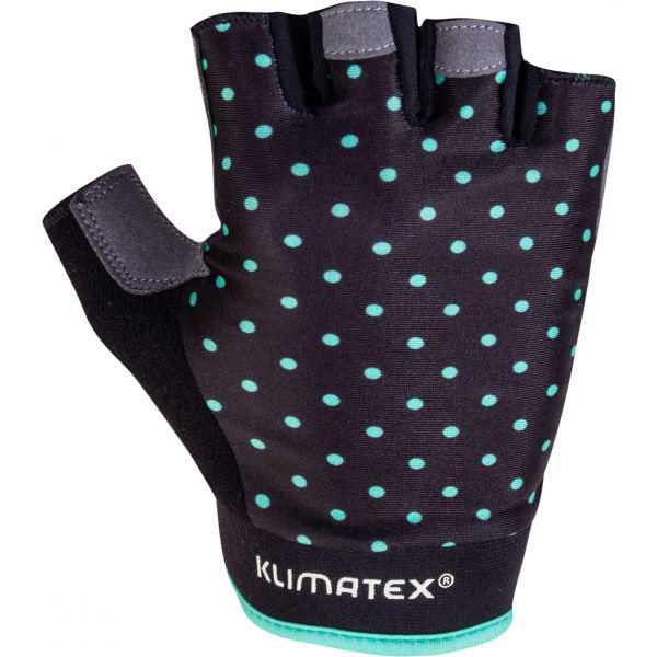 Klimatex TRIXI černá XL - Dámské cyklistické rukavice Klimatex