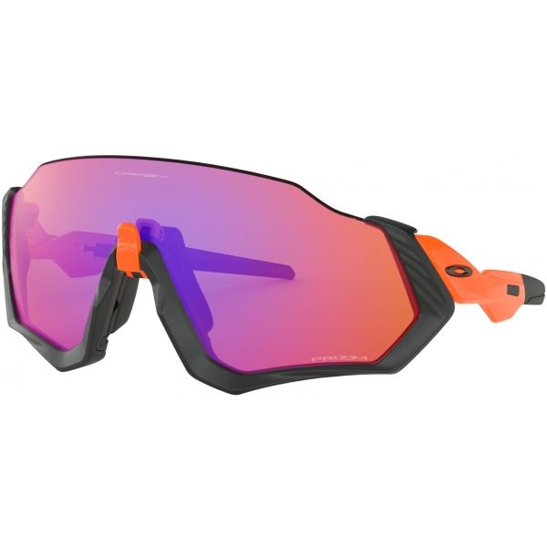 Oakley FLIGHT JACKET oranžová NS - Sportovní sluneční brýle Oakley