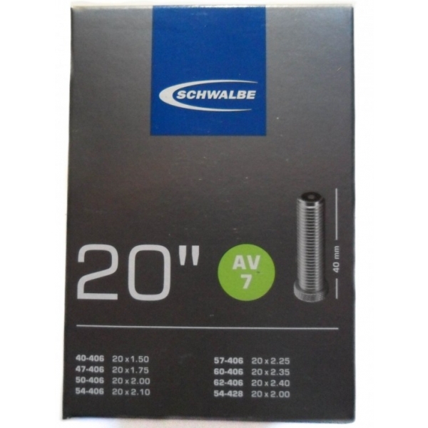 Schwalbe 20 AV7   - Duše 20" Schwalbe