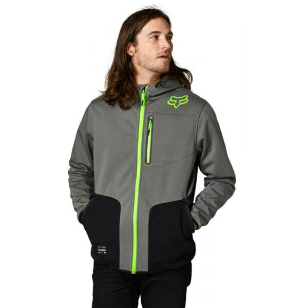 Fox BARRICADE SOFTSHELL FLEECE  XL - Pánská bunda Fox