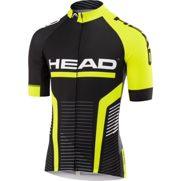 Head MEN JERSEY TEAM černá XL - Pánský cyklistický dres Head