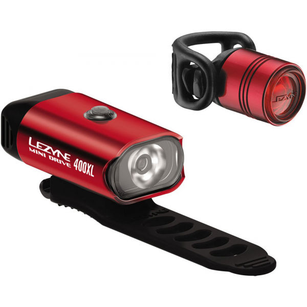 Lezyne MINI DRIVE 400 / FEMTO DRIVE PAIR   - Set světel Lezyne