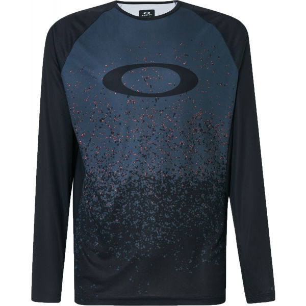 Oakley MTB LS TECH TEE černá XL - Pánské cyklistické triko Oakley