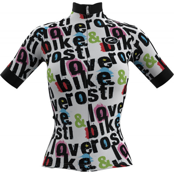 Rosti W BIKE AND LOVE  XL - Dámský cyklistický dres Rosti