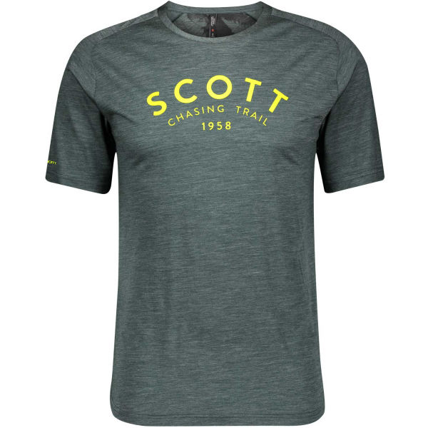 Scott TRAIL FLOW MERINO  M - Cyklistické triko Scott