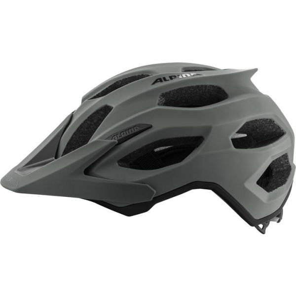 Alpina Sports CARAPAX 2.0 Tmavě šedá (57 - 62) - Cyklistická helma Alpina Sports
