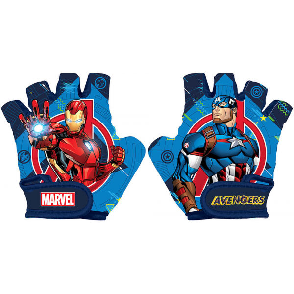Disney AVENGERS Modrá XS - Dětské rukavice na kolo Disney