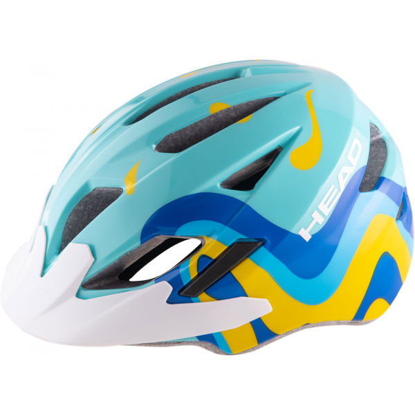 Head Y11A OUT MOULD modrá (52 - 56) - Dětská cyklistická helma Head