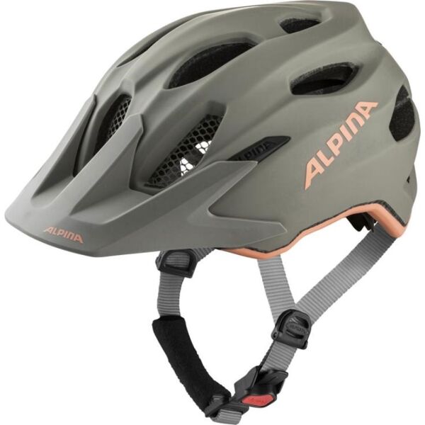 Alpina Sports CARAPAX JR FLASH Tmavě šedá (51 - 56) - Dětská cyklistická helma Alpina Sports
