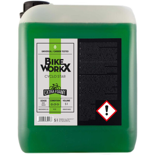 Bikeworkx GREENER CLEANER 5L Čistič na kolo