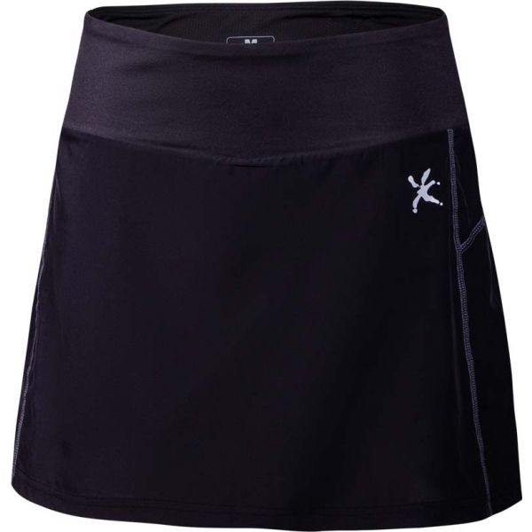 Klimatex MALVI černá XS - Dámská běžecká sukně se všitými šortkami Klimatex