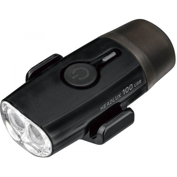 Topeak HEADLUX 100 USB Černá  - Přední světlo Topeak