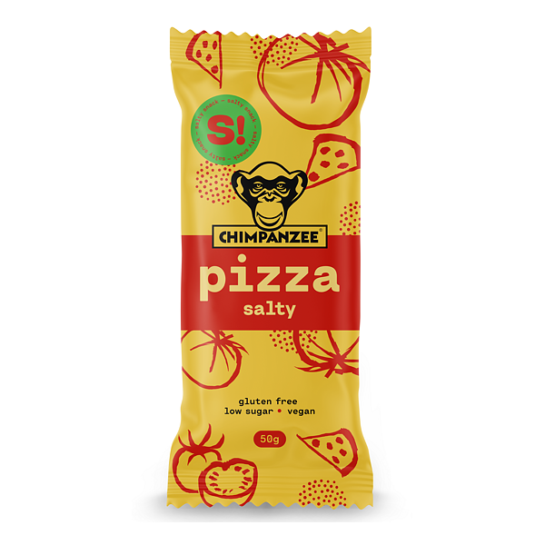 Chimpanzee SALTY BAR PIZZA 50g Energetická tyčinka