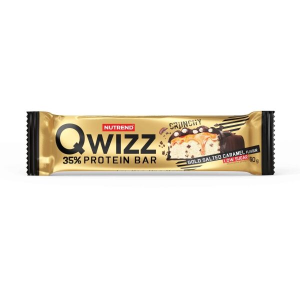 Nutrend QWIZZ PROTEIN BAR SLANÝ KARAMEL 60 g Proteinová tyčinka